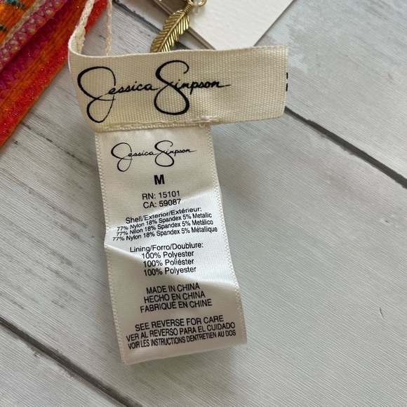 Jessica Simpson Escape to Pacific Bikini M - Picture 6 of 7